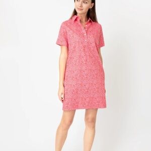 Ann Mashburn Liberty fabric short-sleeve popover dress, sz S